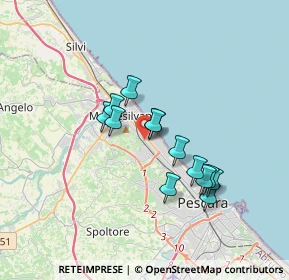Mappa Via G. Verrotti, 65015 Pescara PE, Italia (2.94615)