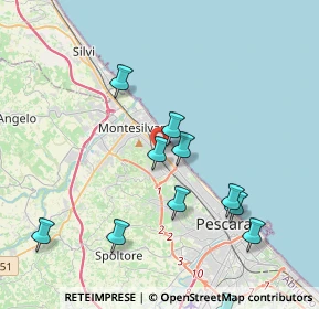 Mappa Via G. Verrotti, 65015 Pescara PE, Italia (4.48091)