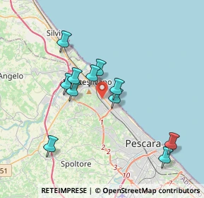 Mappa Via G. Verrotti, 65015 Pescara PE, Italia (3.52636)