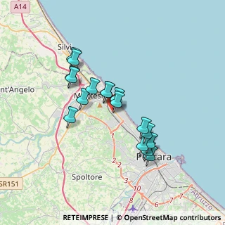 Mappa Via G. Verrotti, 65015 Pescara PE, Italia (3.15118)