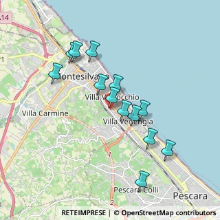 Mappa Via G. Verrotti, 65015 Pescara PE, Italia (1.77385)