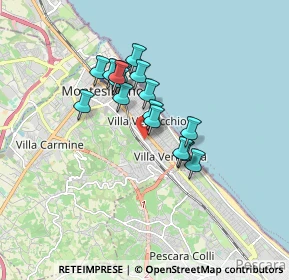 Mappa 65015 Pescara PE, Italia (1.33313)
