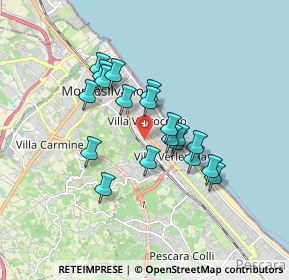 Mappa 65015 Pescara PE, Italia (1.45158)