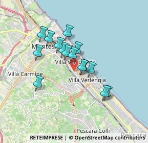 Mappa Via G. Verrotti, 65015 Pescara PE, Italia (1.43467)