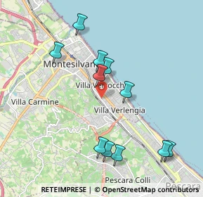 Mappa Via G. Verrotti, 65015 Pescara PE, Italia (2.10818)