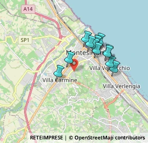 Mappa Via Colle di Mezzo, 65100 Pescara PE, Italia (1.5)