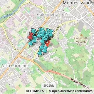 Mappa Via Colle di Mezzo, 65100 Pescara PE, Italia (0.27143)