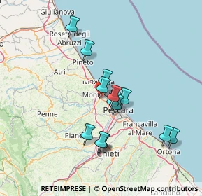 Mappa Via Migliorino di Pietro, 65015 Montesilvano PE, Italia (13.21357)