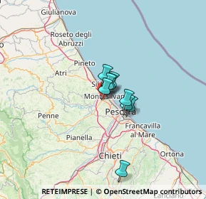 Mappa Via Migliorino di Pietro, 65015 Montesilvano PE, Italia (13.57545)