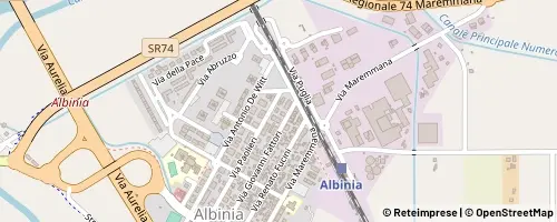 Mappa Orbetello