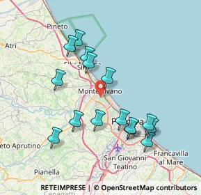 Mappa , 65015 Montesilvano PE, Italia (7.608)