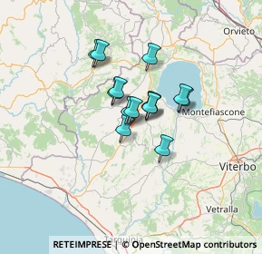 Mappa Via del Lavoro, 01010 Cellere VT, Italia (8.435)