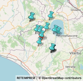 Mappa Via del Lavoro, 01010 Cellere VT, Italia (10.57)