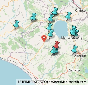 Mappa Via del Lavoro, 01010 Cellere VT, Italia (16.877)
