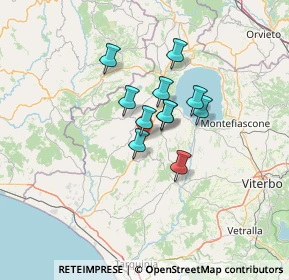Mappa Via del Lavoro, 01010 Cellere VT, Italia (8.99818)