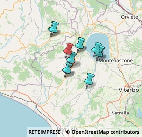 Mappa Via del Lavoro, 01010 Cellere VT, Italia (9.51167)