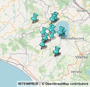 Mappa Via del Lavoro, 01010 Cellere VT, Italia (10.2635)