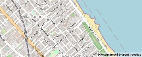 Mappa Montesilvano