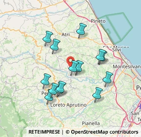Mappa Contrada S. Agnello, 65010 Elice PE, Italia (6.905)