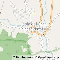Hartă Isola del Gran Sasso d'Italia