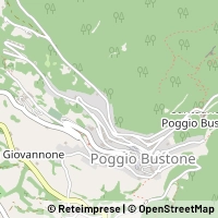 Mapa Poggio Bustone