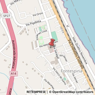 Mappa Via Giuseppe Saragat, SNC, 62012 Civitanova Marche, Macerata (Marche)