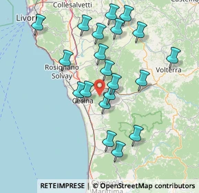 Mappa 56040 Montescudaio PI, Italia (15.2055)