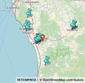 Mappa 56040 Montescudaio PI, Italia (13.86417)