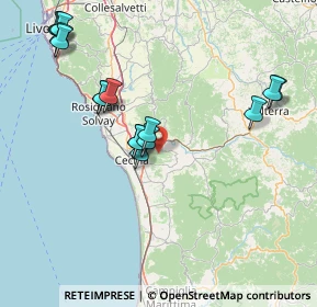 Mappa 56040 Montescudaio PI, Italia (17.48938)