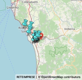 Mappa 56040 Montescudaio PI, Italia (7.24077)