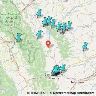 Mappa Località Agello, 62027 San Severino Marche MC, Italia (9.4785)