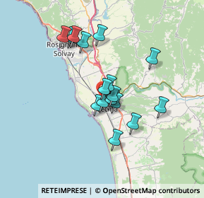 Mappa Via Enrico Toti, 57023 Cecina LI, Italia (5.735)