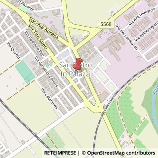 Mappa Piazza Martiri di Belfiore, 6, 57023 Cecina, Livorno (Toscana)
