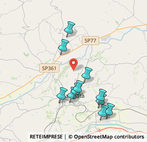 Mappa Contrada Montanello, 62100 Macerata MC, Italia (3.92909)