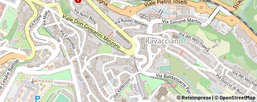Mappa Siena