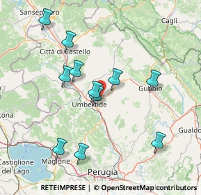 Mappa Località Serra Partucci, 06019 Umbertide PG, Italia (15.34455)