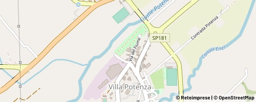 Mappa Macerata