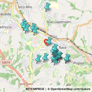 Mappa Siena, 53034 Siena SI, Italia (0.9325)