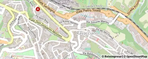 Mappa Siena