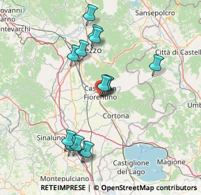 Mappa Via Santa Lucia, 52043 Castiglion Fiorentino AR, Italia (14.86357)