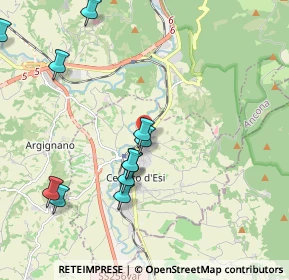 Mappa Via Dante, 60043 Cerreto d'Esi AN, Italia (2.26273)