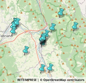 Mappa Via Dante, 60043 Cerreto d'Esi AN, Italia (3.575)