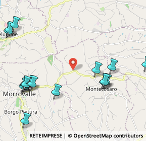 Mappa Contrada Crocette, 62010 Montecosaro MC, Italia (3.0595)
