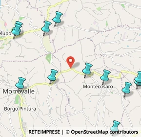 Mappa Contrada Crocette, 62010 Montecosaro MC, Italia (2.99)