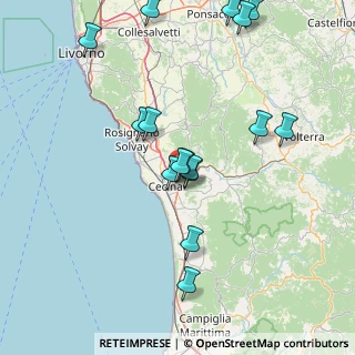 Mappa SP dei Tre Comuni, 56040 Montescudaio PI, Italia (16.74625)
