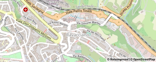 Mappa Siena