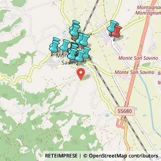 Mappa Via Ciuffoni Stanghini, 52048 Monte San Savino AR, Italia (0.9025)
