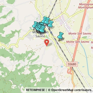Mappa Via Ciuffoni Stanghini, 52048 Monte San Savino AR, Italia (0.7785)
