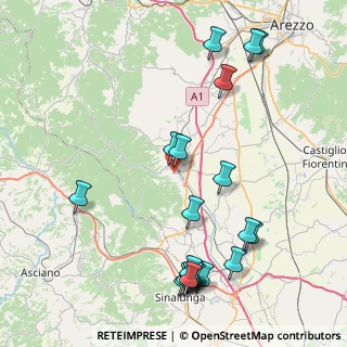 Mappa Via Ciuffoni Stanghini, 52048 Monte San Savino AR, Italia (10.313)