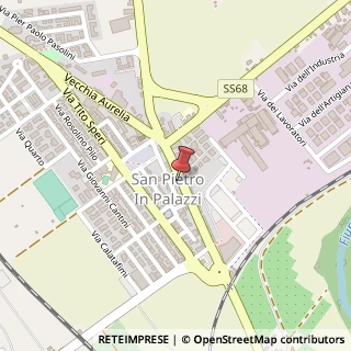 Mappa Via San Pietro in Palazzi, 73, 57023 Cecina, Livorno (Toscana)